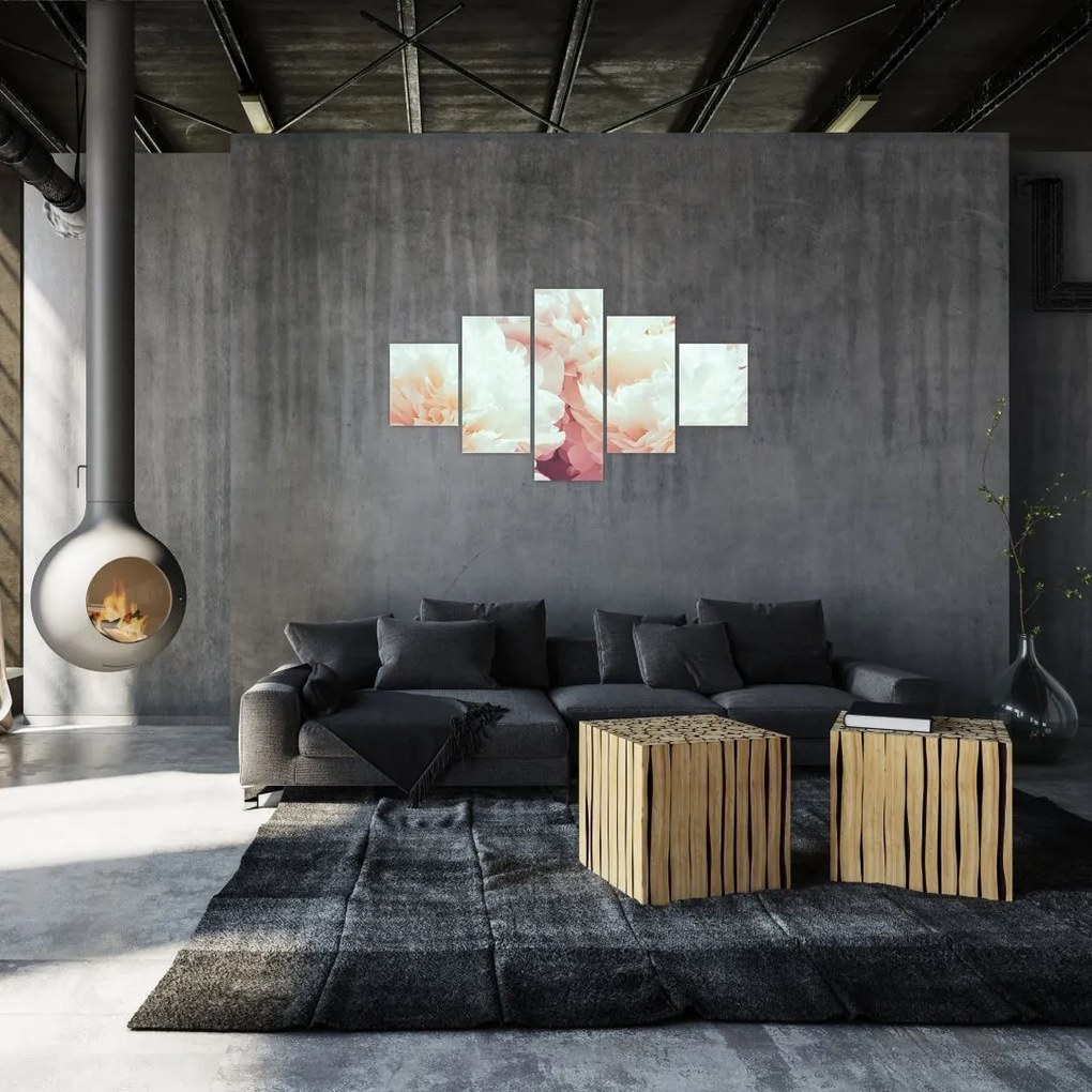 Obraz kwiatów (125x70 cm)