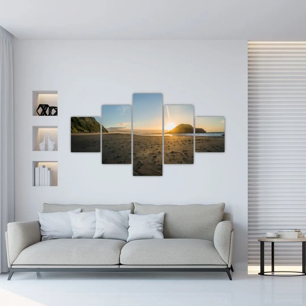 Obraz plaży (125x70 cm)