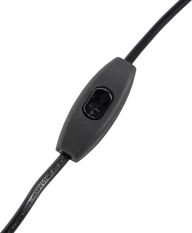 Lampa stołowa w stylu art deco brązowa bez klosza - Pisos