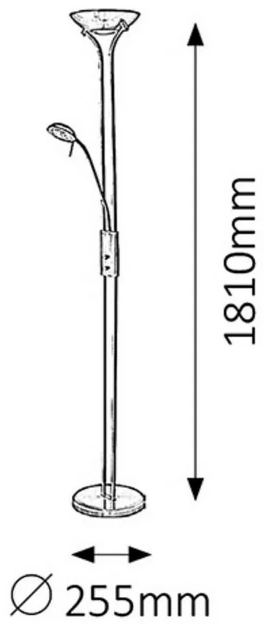 Lampa stojąca Rabalux Beta 4076 bronzová