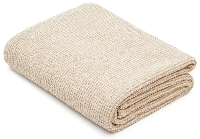 Beżowa bawełniana narzuta 180x260 cm Senara – Kave Home