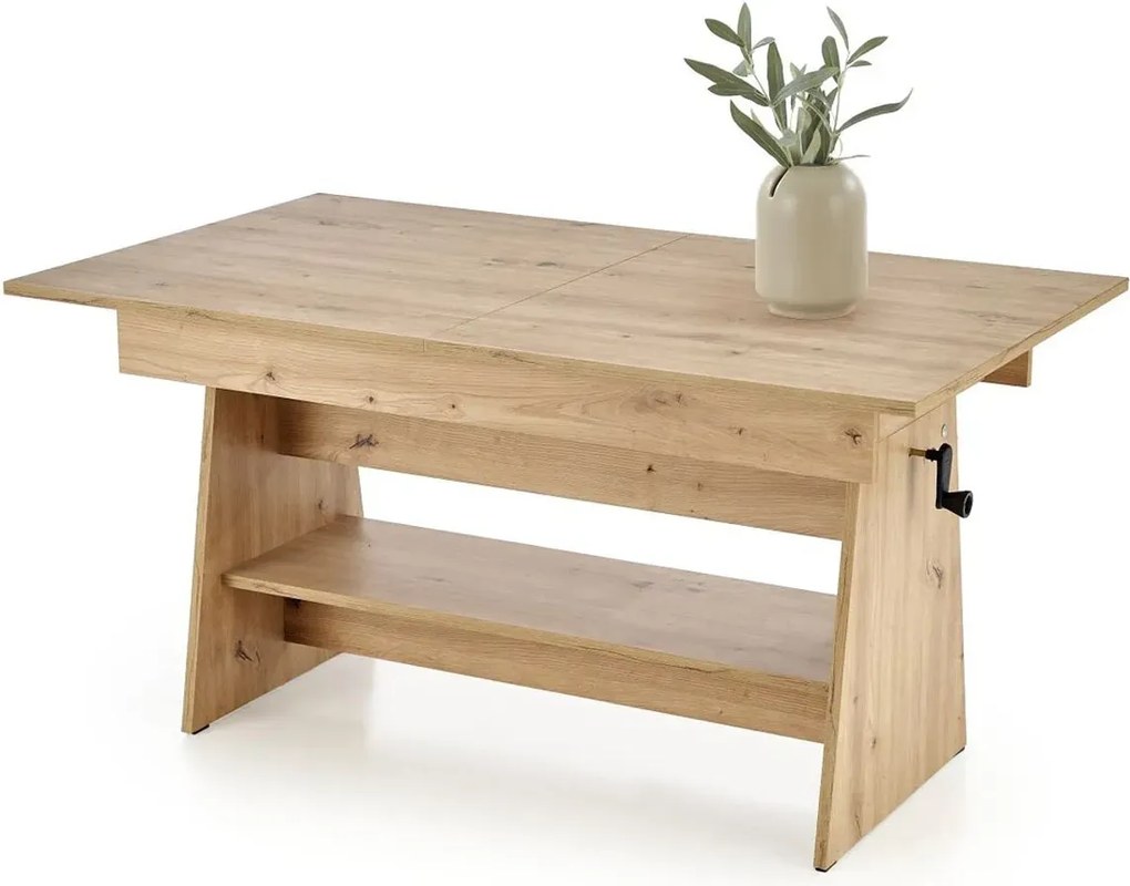Nowoczesny rozkładany ławostół dąb artisan K2-L95