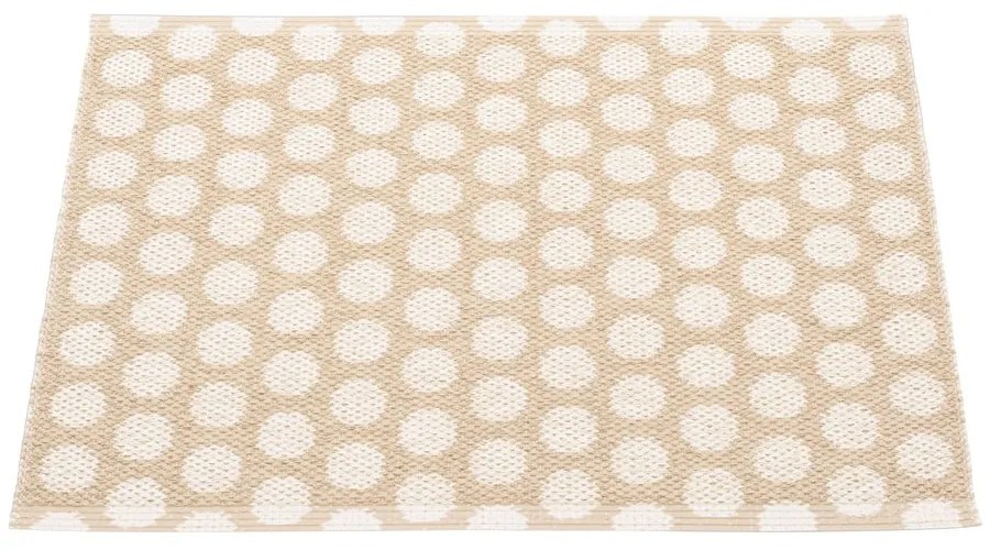 Beżowo-kremowy dywan odpowiedni na zewnątrz 70x50 cm Noa Beige Vanilla – Pappelina