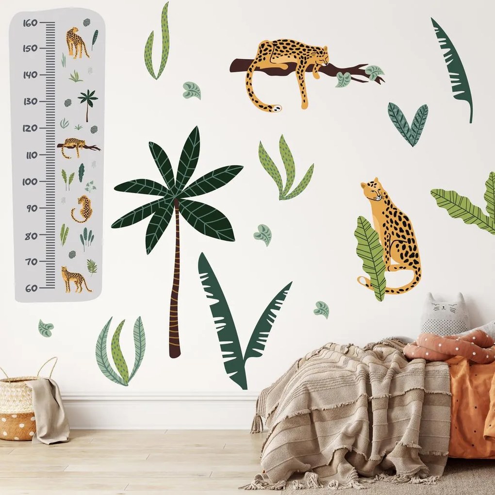 Naklejki na ścianę - Metr - Dżungla