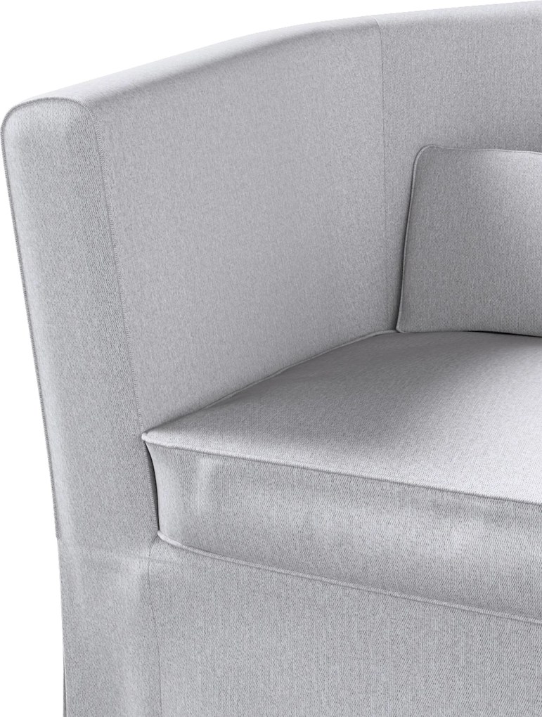 Pokrowiec na fotel Ektorp Tullsta kolor szary tkanina strukturalna
