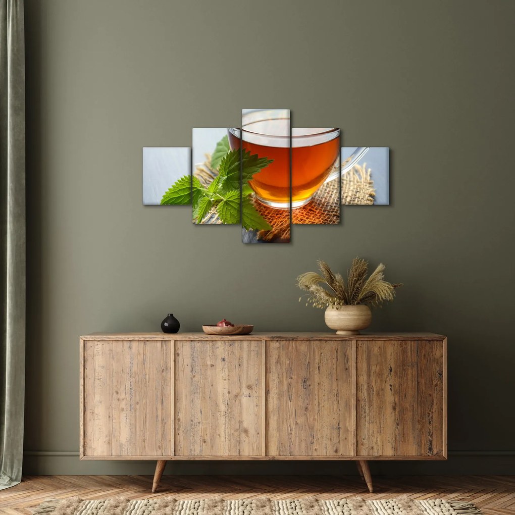 Obraz filiżanki herbaty (125x70 cm)