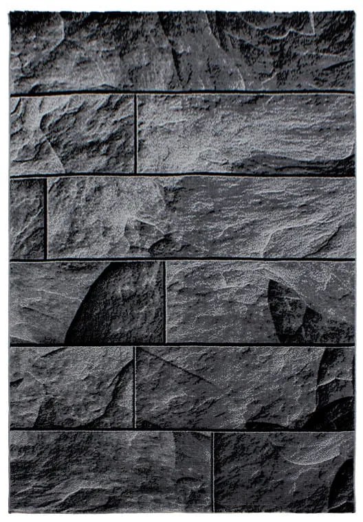 Dywan nowoczesny Parma Granit szaro-czarny 240 cm x 340 cm