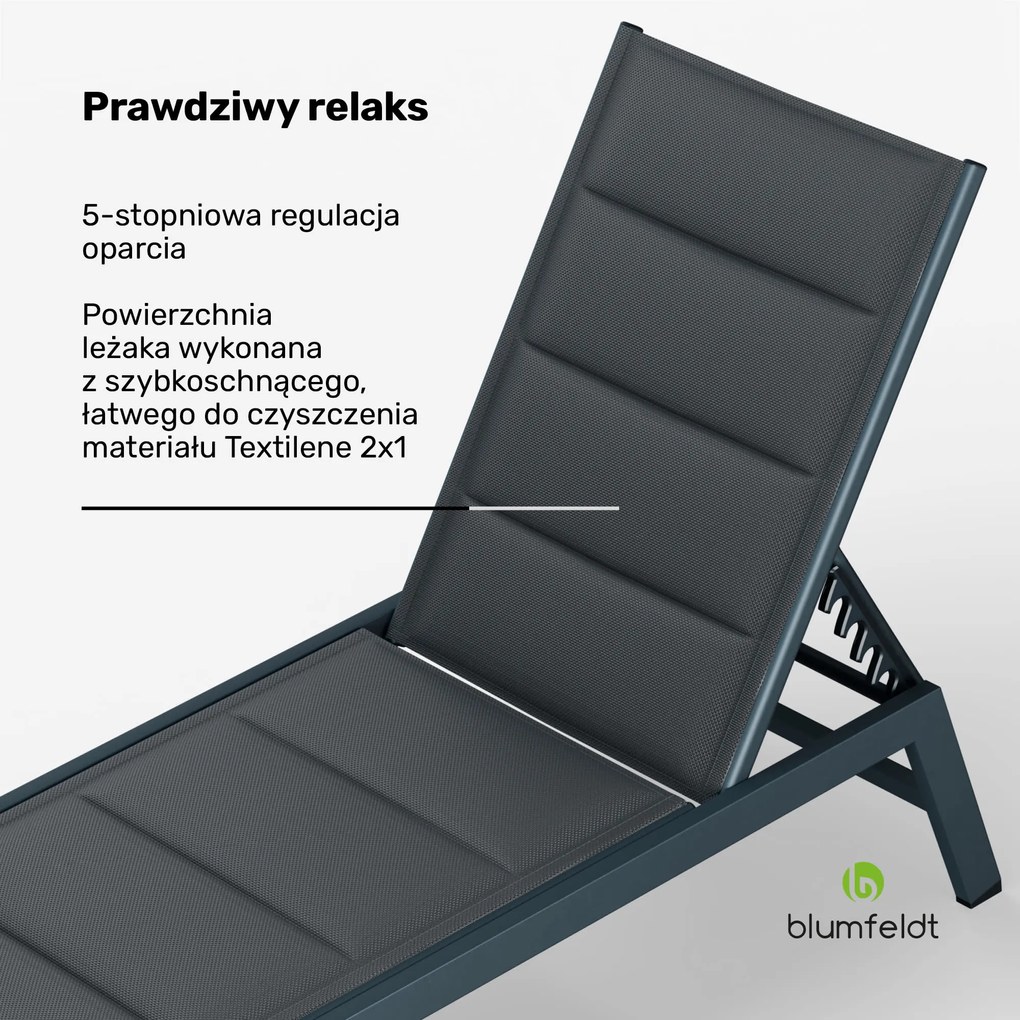 Blumfeldt Blumfeldt Renazzo Lounge Leżak ogrodowy