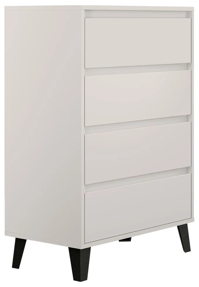 Komoda BOGAN 4S70, biała