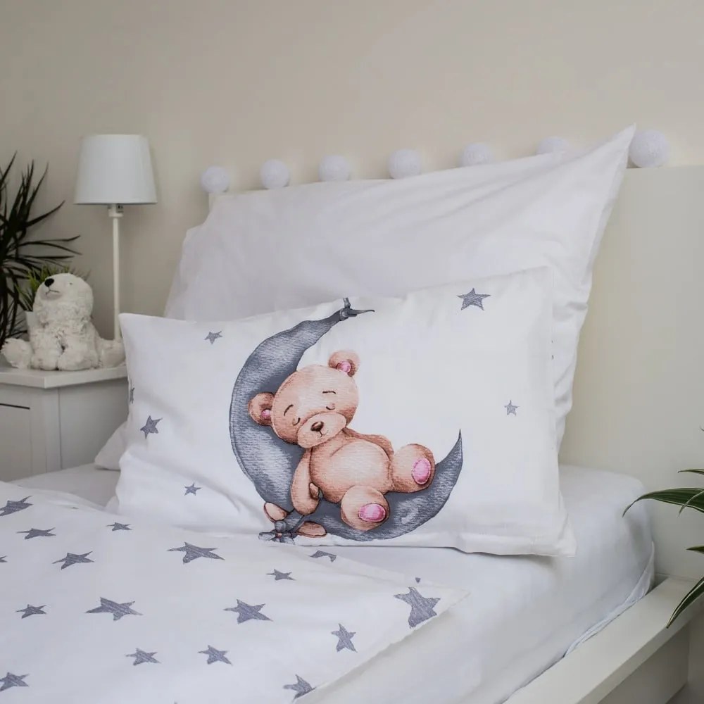 Bawełniana pościel dziecięca do łóżeczka 100x135 cm Teddy Bear – Jerry Fabrics