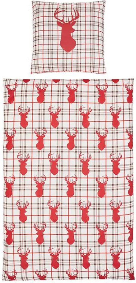 PrzytulneMieszkanie.pl PrzytulneMieszkanie.pl Pościel z bawełny Renforcé KITZBUHL wzorzysta Rozmiar pościeli: 80 x 80 cm | 135 x 200 cm