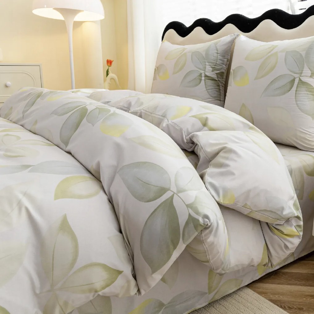 PrzytulneMieszkanie.pl PrzytulneMieszkanie.pl Pościel z mikrofibry LIMETTA beżowa Rozmiar pościeli: 70 x 80 cm | 140 x 200 cm