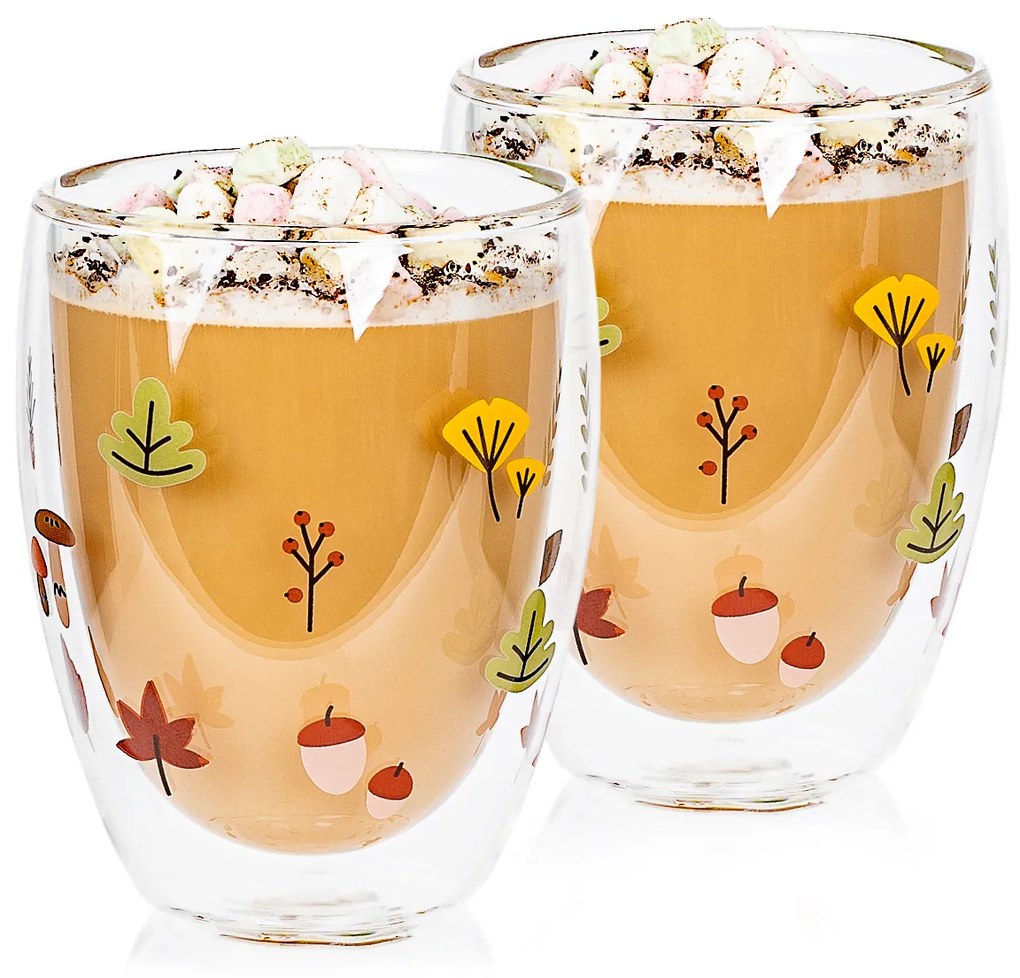 4Home Szklanka termiczna Autumn Hot&Cool 350 ml, 2 szt.