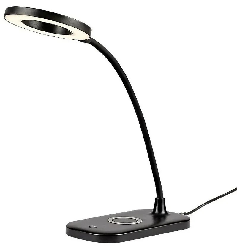 Rabalux 74013 lampa stołowa LED Harding, 5 W, czarny