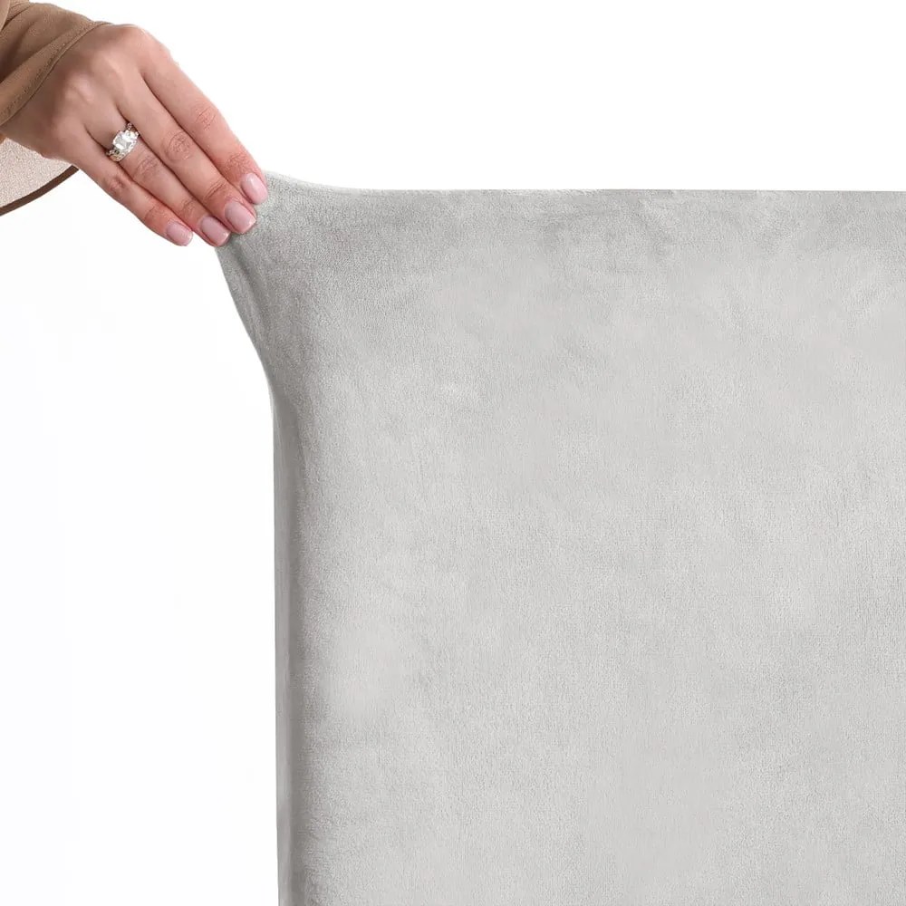 Jasnoszare elastyczne pokrowce na krzesło zestaw 4 szt. 48 cm Sento – Restilo