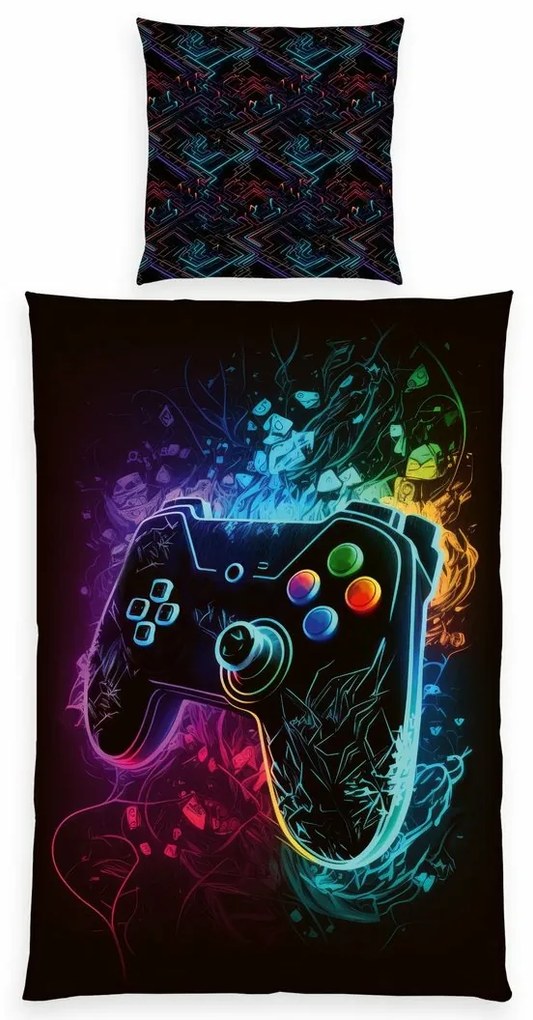 Herding Pościel Gaming, 135 x 200 cm, 80 x 80 cm