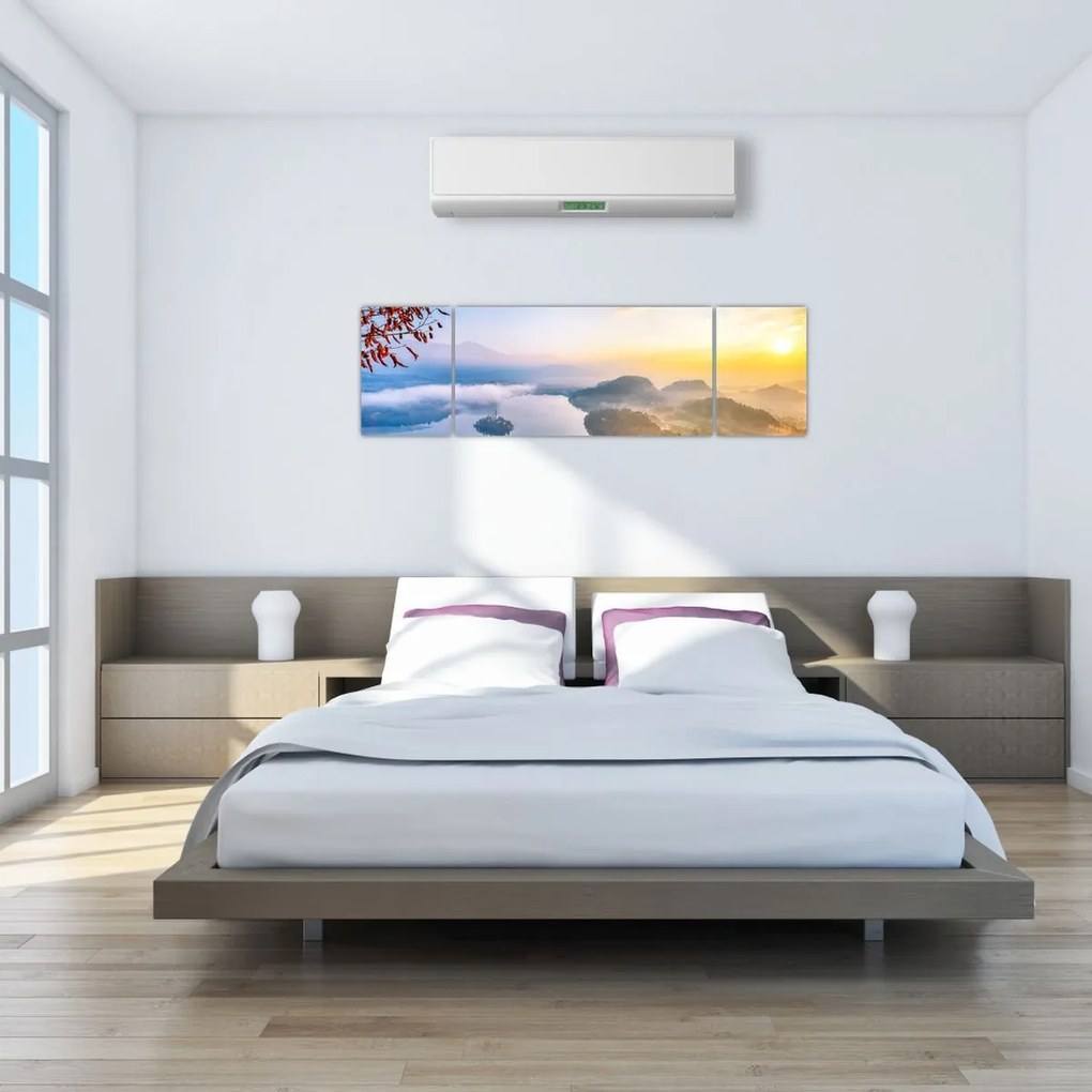 Obraz - Jezioro Bled (170x50 cm)