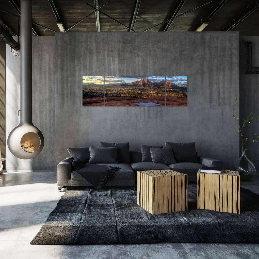Obraz gór (170x50 cm)