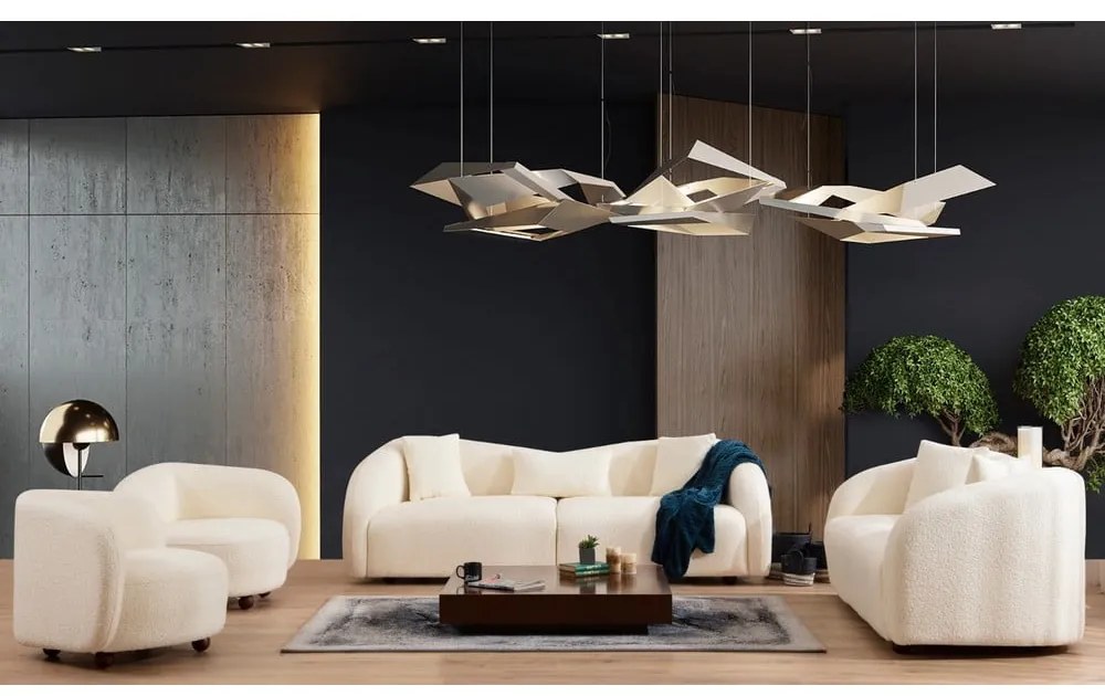 Kremowa sofa 236 cm Venedik – Artie