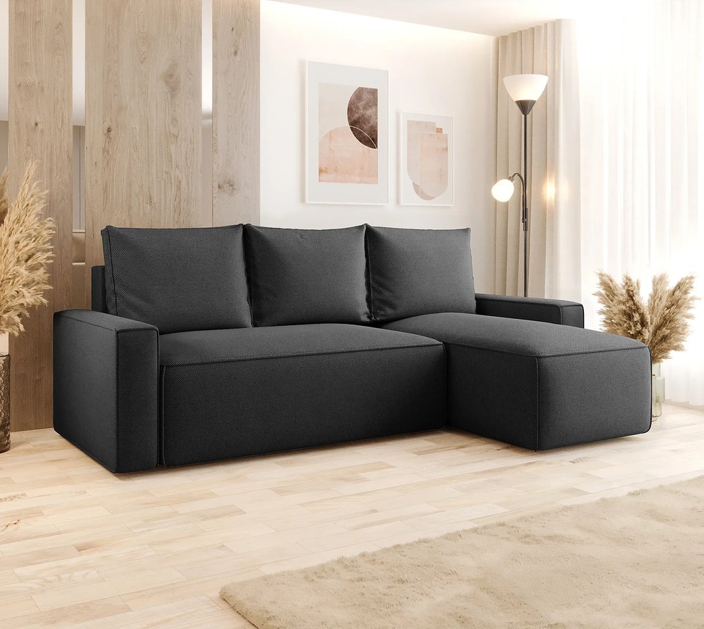 Grafitowy rozkładany narożnik w kształcie L D1-D56