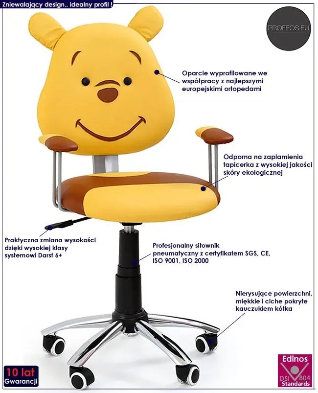 Fotel dziecięcy miś - Westa