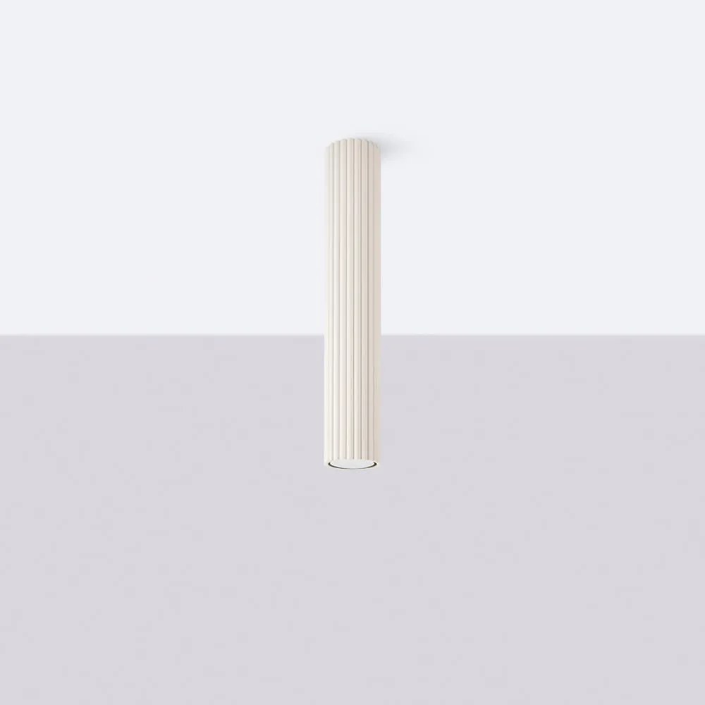 Kremowa lampa punktowa Gleam – Sollux