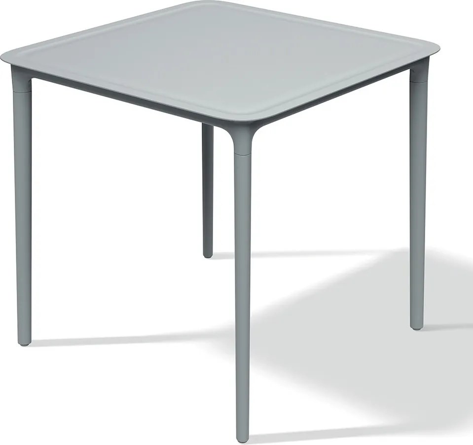 Plastikowy stół do ogrodu Rimo 80, kwadratowy