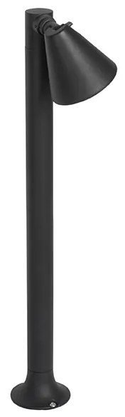 Zewnetrzna Nowoczesny klosz zewnętrzny czarny 60 cm IP44 regulowany - Ciara Nowoczesny Oswietlenie zewnetrzne