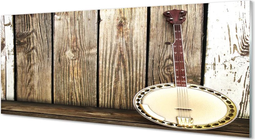 Szklany Panel Hawajskie Brzmienie Ukulele