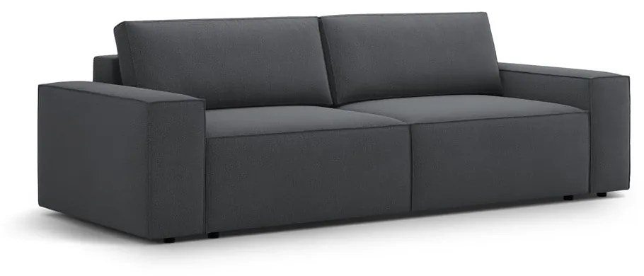 Ciemnoszara rozkładana sofa 247 cm Jodie – Micadoni Home