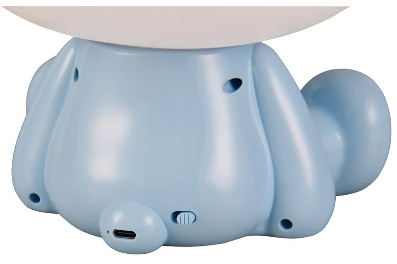 Niebieska lampa dziecięca LED Hopper – Trio