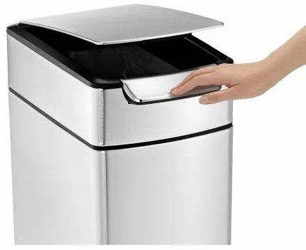 Kosz na śmieci Simplehuman Touch 40 l, wąski