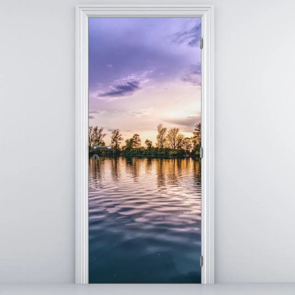 Fototapeta na drzwi - Jezioro (95x205cm)