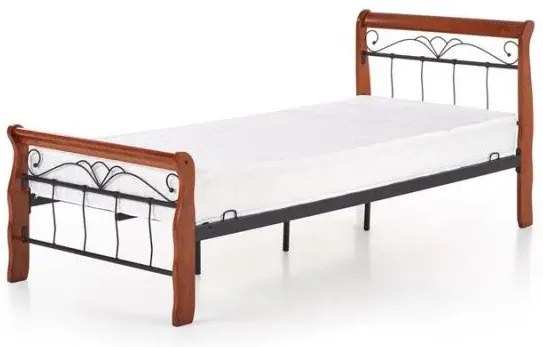 Łóżko VERONICA 90x200 czereśnia antyczna HALMAR