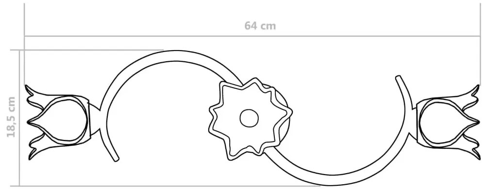 Lampa listwa sufitowa ze szklanymi kloszami - 3X EX208 E4-M32