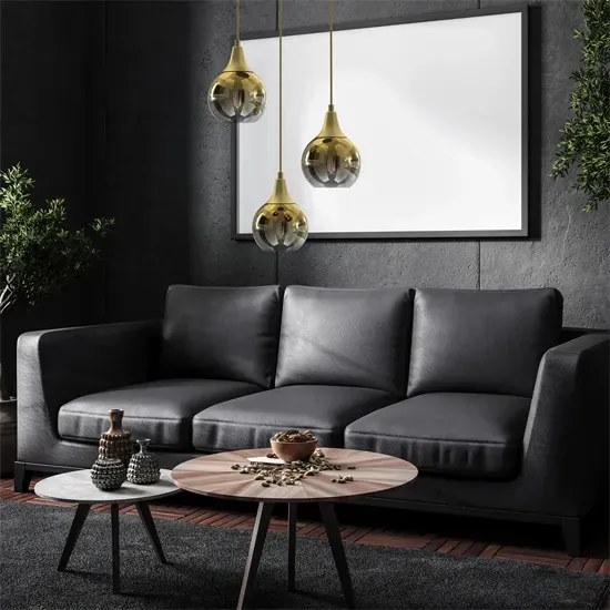 Lampa złota wisząca glamour Z8-D60