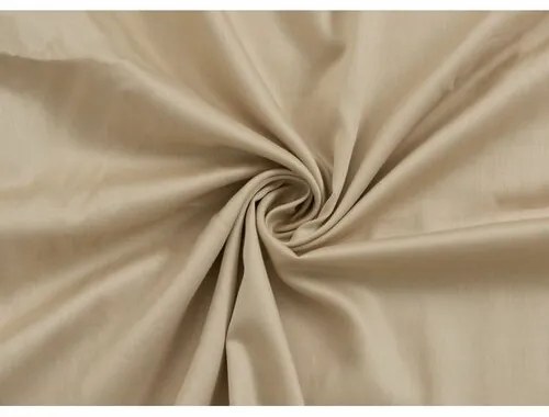 Kvalitex Prześcieradło satynowe Luxury collection beżowy, 140 x 200 cm + 22 cm, 140 x 200 cm