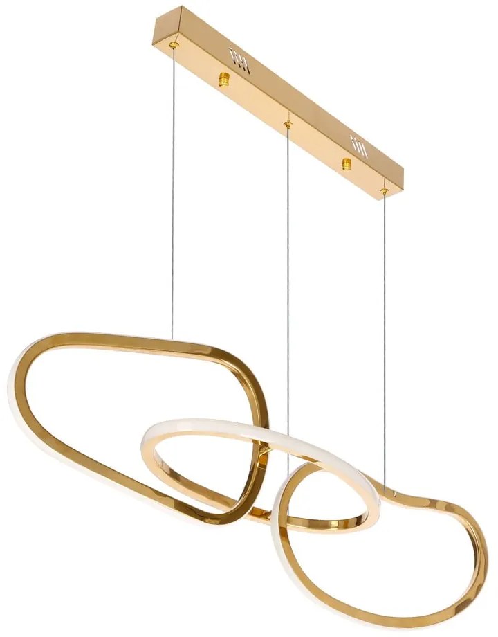 Lampa wisząca LED w kolorze złota Anneli – Candellux Lighting