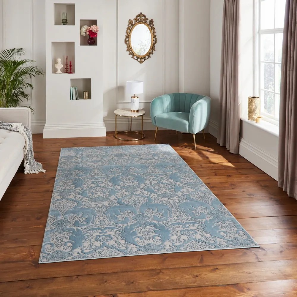 Niebieski dywan 160x235 cm Imperial Blue – Think Rugs