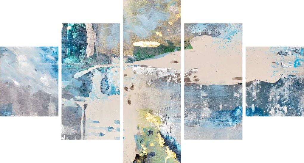 Obraz - Abstrakcja (125x70 cm)