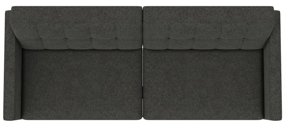 Szara rozkładana sofa 82 cm Hartford – Støraa