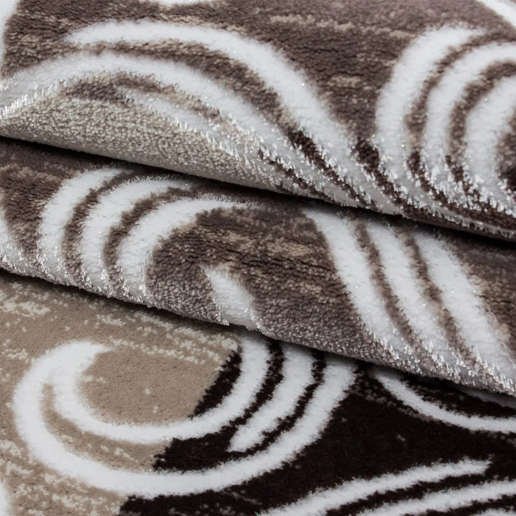 Dywan Glamour Toscana brązowy 200 cm x 290 cm