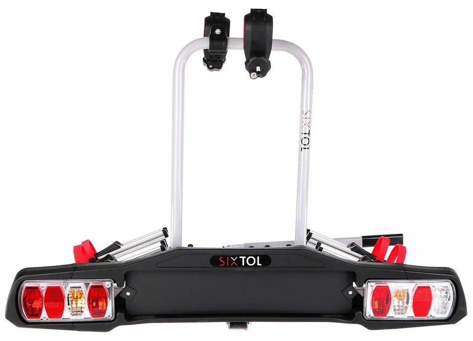 Sixtol Bagażnik uchwyt rowerowy na hak holowniczy BIKE 2, 2 rowery, S