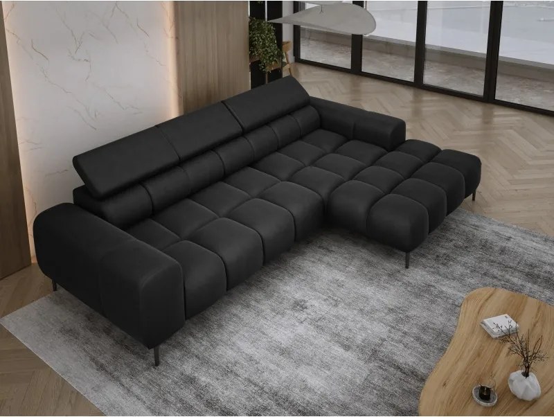 Narożnik PLAZA MINI Prawostronny w tkaninie Promocyjnej SOLAR 99 WERSAL