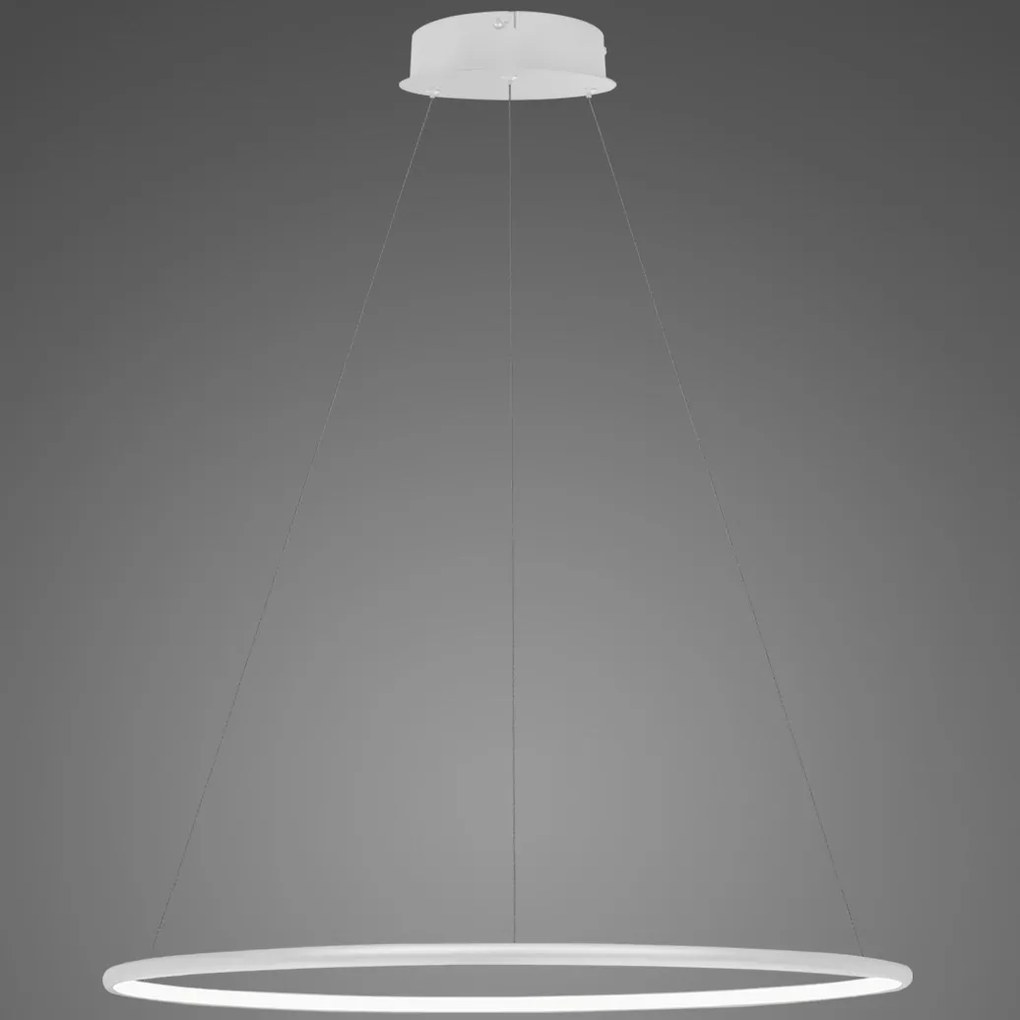 Pojedyncza lampa wisząca Ledowe Okręgi No.1 In 60 cm
