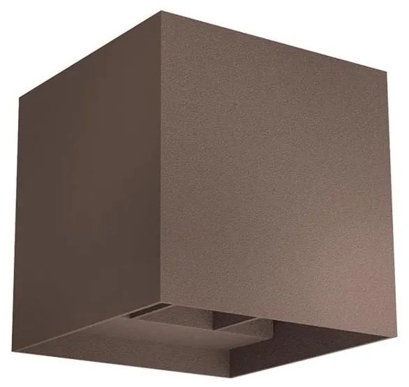 Redo 90298 - LED zewnętrzny kinkiet VARY 2xLED/10W/230V 3000K IP54 brązowy