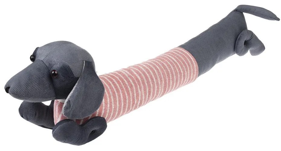 Różowo-szara taśma uszczelniająca 17x76 cm Sausage Dog – Rex London