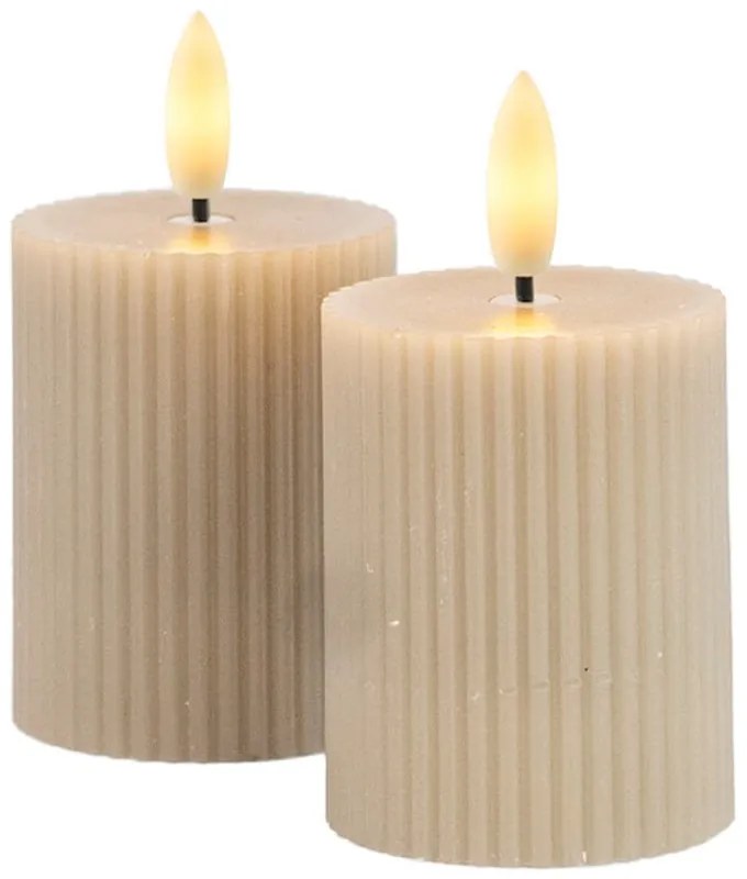 Szare dekoracje świetlne zestaw 2 szt. Smilla – Sirius