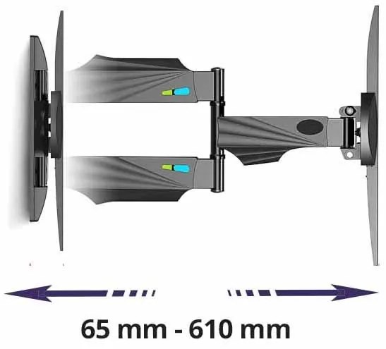 Regulowany uchwyt na telewizor 32" - 55"