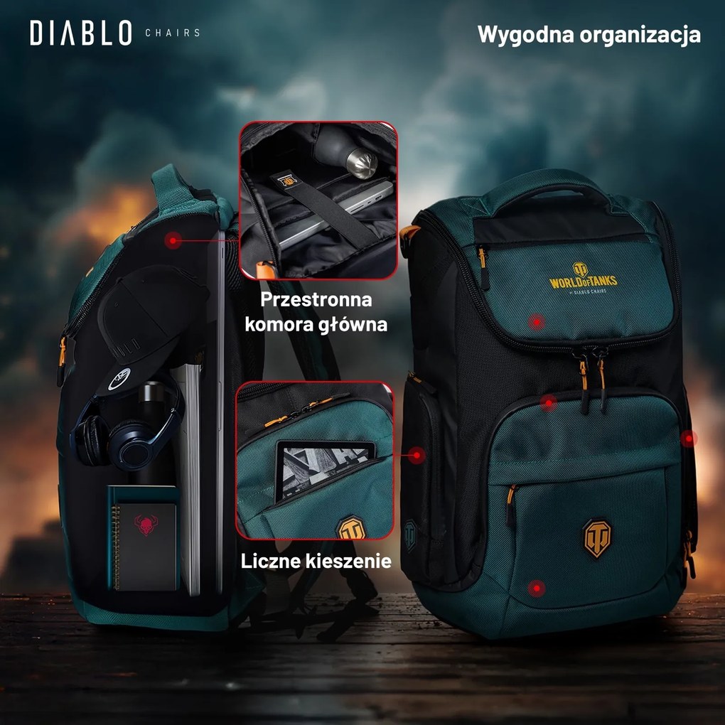 Plecak dla gracza Diablo World of Tanks
